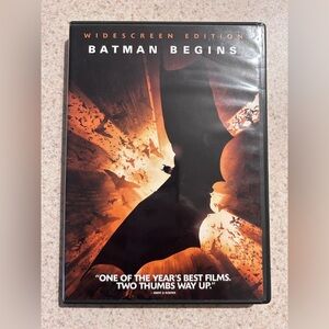 Batman Begins Widescreen Edition DVD